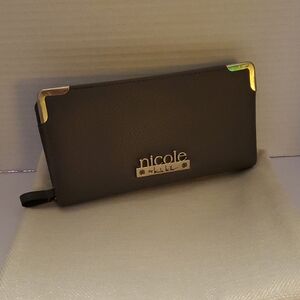Nicole by Nicole Miller Zippered Bi-Fold Wallet
